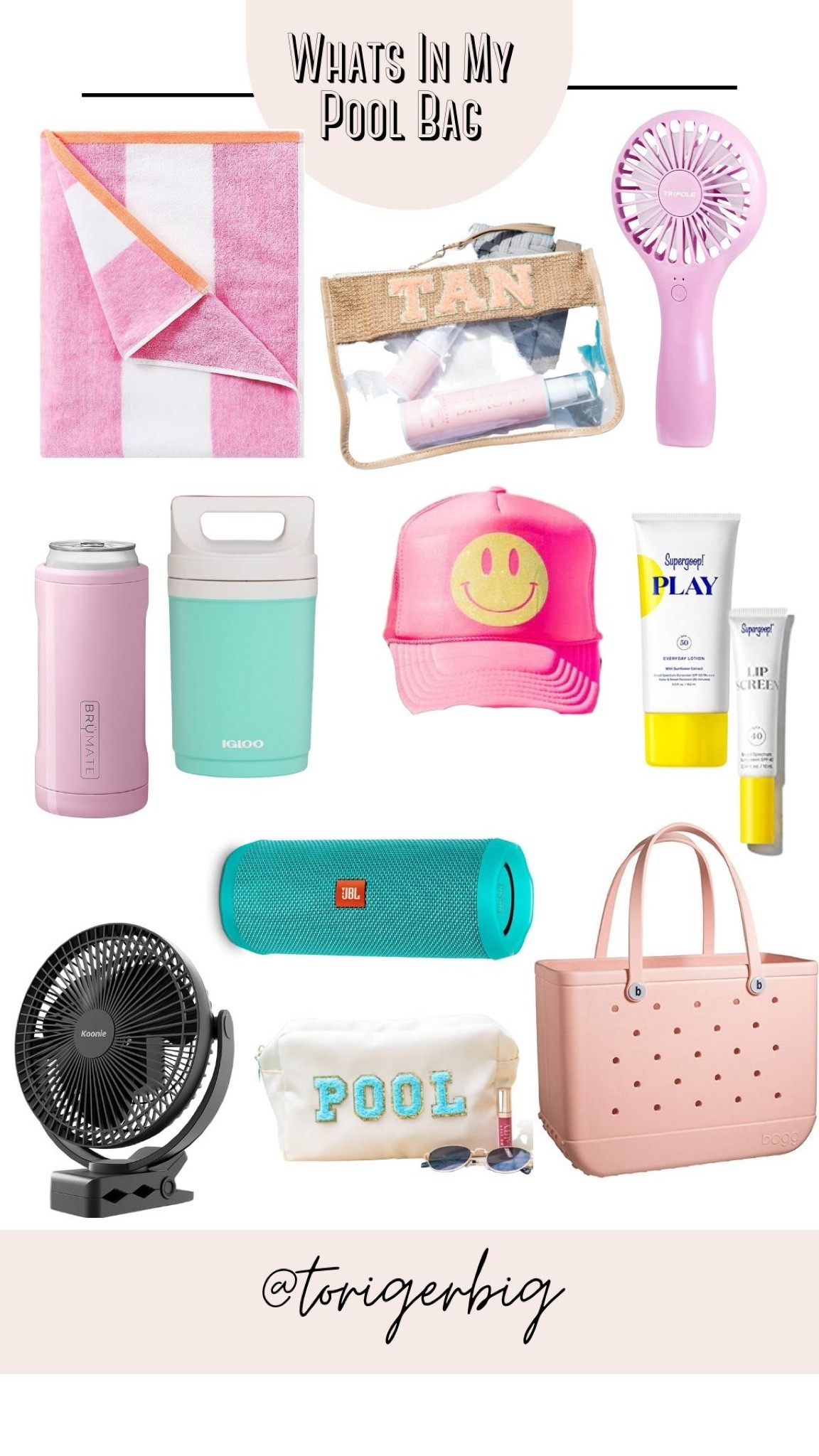 My pool bag must haves #poolbag #poolday #beachbag

#LTKunder50