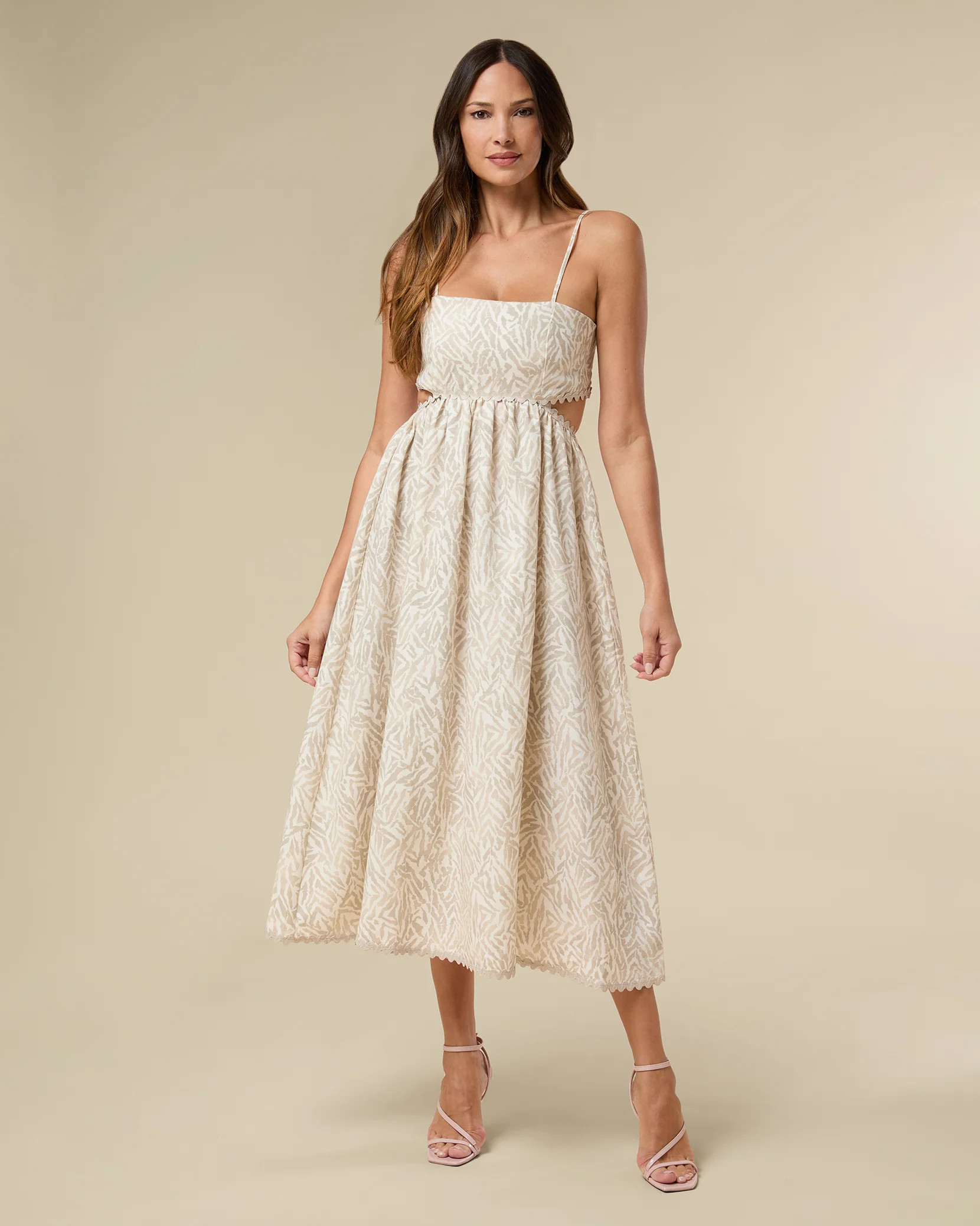 Scallop Midi Dress | Rachel Parcell