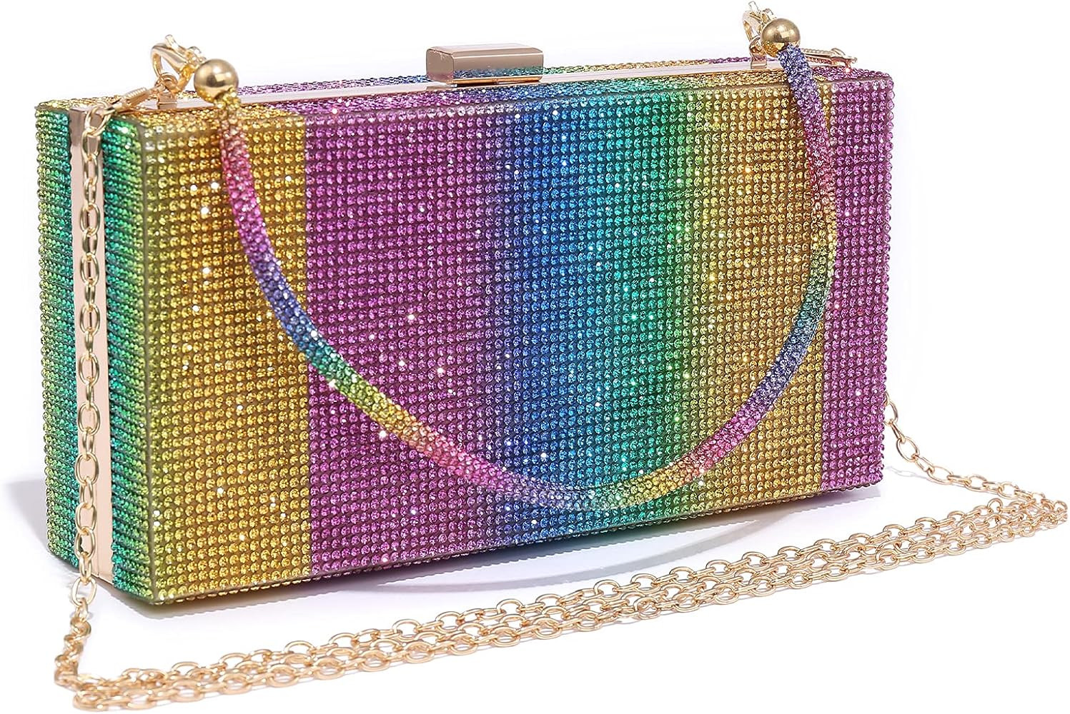 Dasein Women Stack of Cash Dollars Clutch Party Purse Crystal Evening Bag Cocktail Prom Handbag w... | Amazon (US)