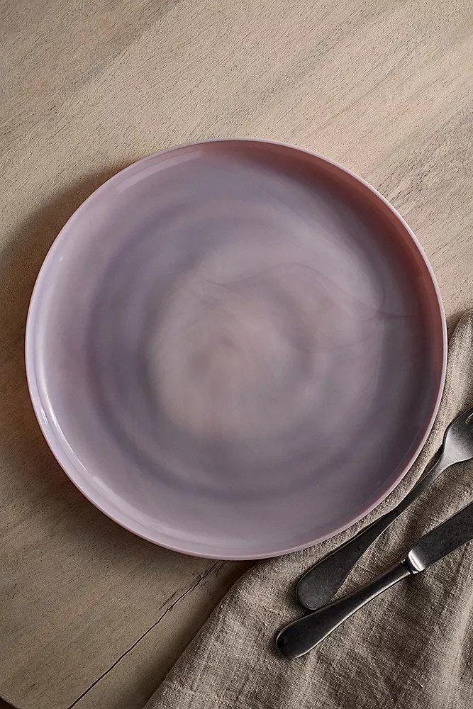 Milky Glass Plate | Anthropologie (US)