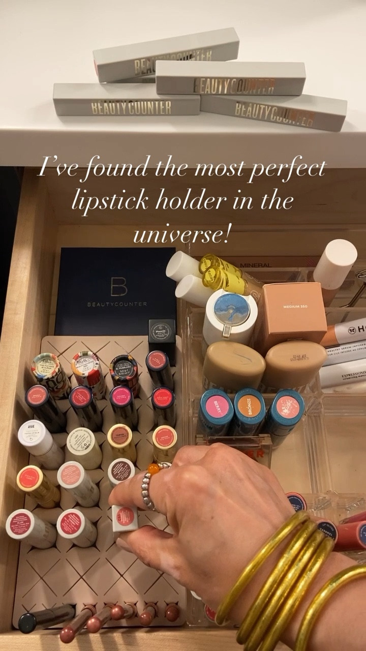 Seriously, this is the best lipstick holder ever!  Holds square and round lipsticks.   💄💋

#LTKbeauty #LTKFind
