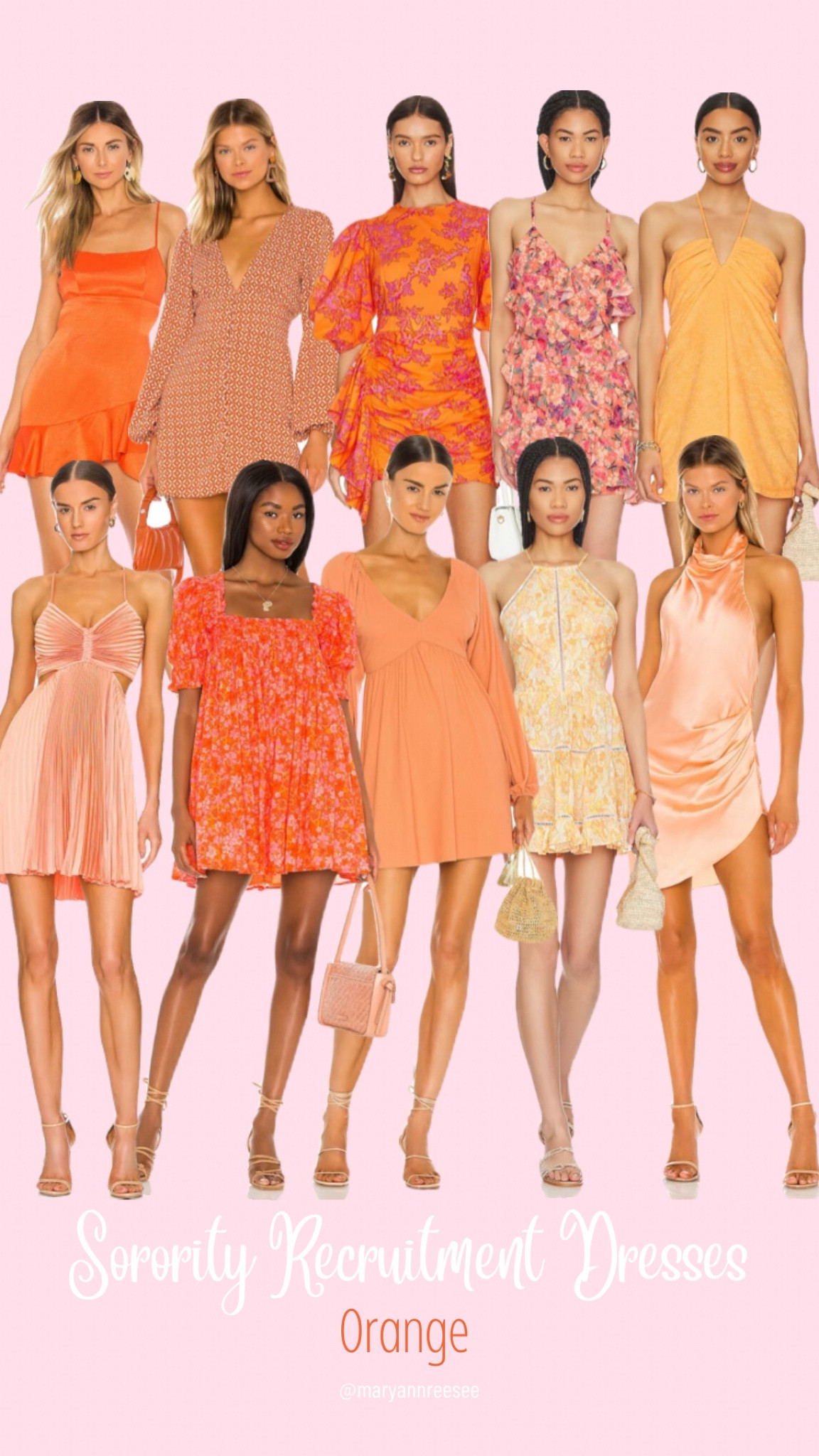 Orange RUSH Dresses 🧡🍑🐱🍊🎃🦁🥕🐈✴️📙🏵️🥻🩳🥭🧶

#LTKstyletip #LTKU #LTKsalealert
