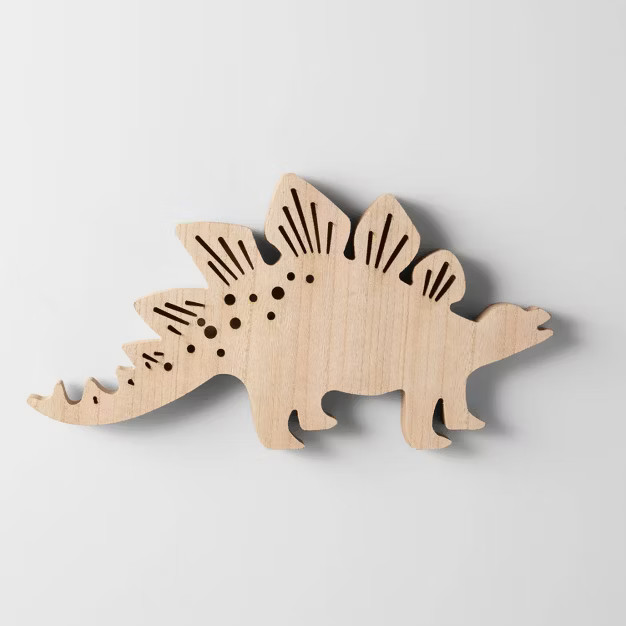Dinosaur Wood Lit Wall Decor - Pillowfort™ | Target