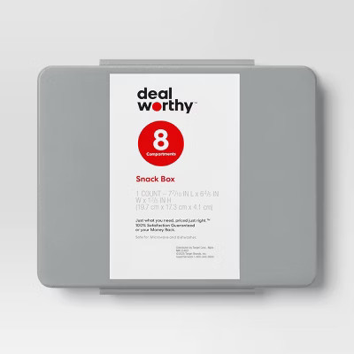 Snack Bento Box - Dealworthy™ Gray | Target
