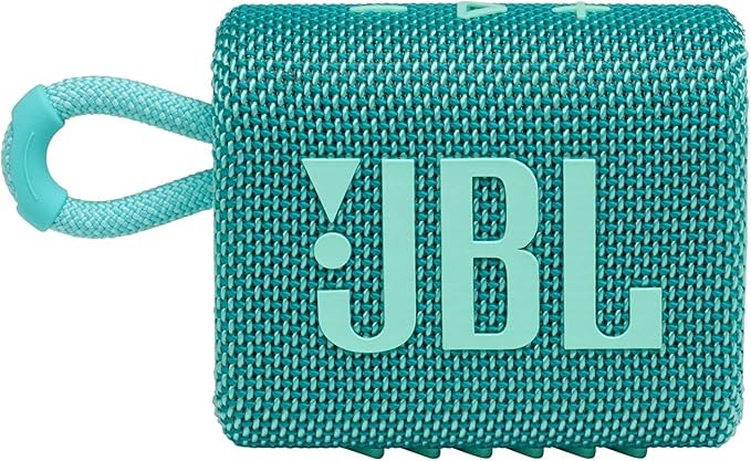 JBL Go 3: Portable Speaker with Bluetooth, Builtin Battery, Waterproof and Dustproof Feature Teal... | Amazon (US)