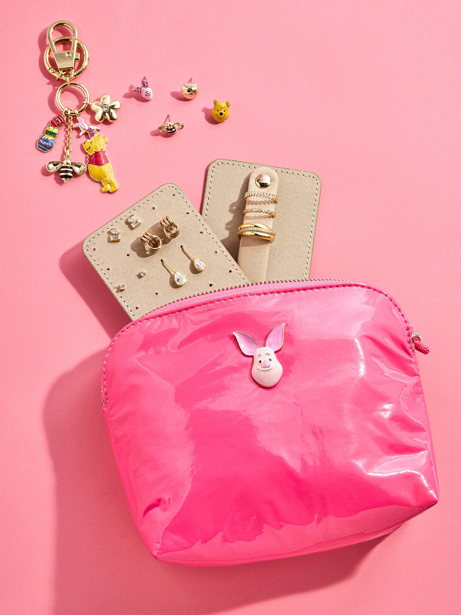 Disney Character Jewelry Storage Pouch - Piglet | BaubleBar