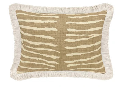 THE MINI :: LE ZEBRE // BEIGE + FRINGE | BRUNSCHWIG & FILS | LITTLE DESIGN LLC