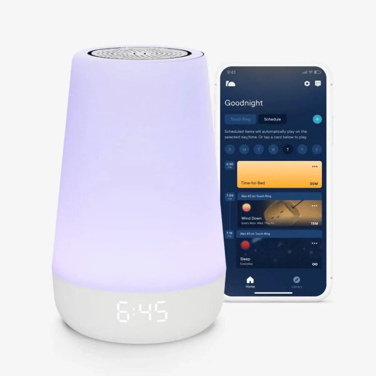 Hatch - Sleep Machine & Nightlight - Rest 2nd Gen - Grey - REBEL | REBEL (formerly Rebelstork)