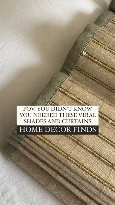Amazon Designer-Inspired Curtains & Shades

#homedecor #customcurtains #amazonfinds #elegantstyle

#LTKhome #LTKVideo #LTKsalealert