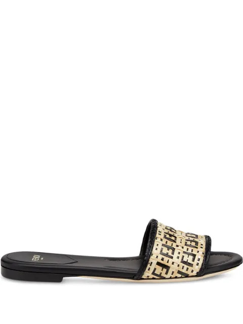 FF woven slip-on sandals | Farfetch (US)