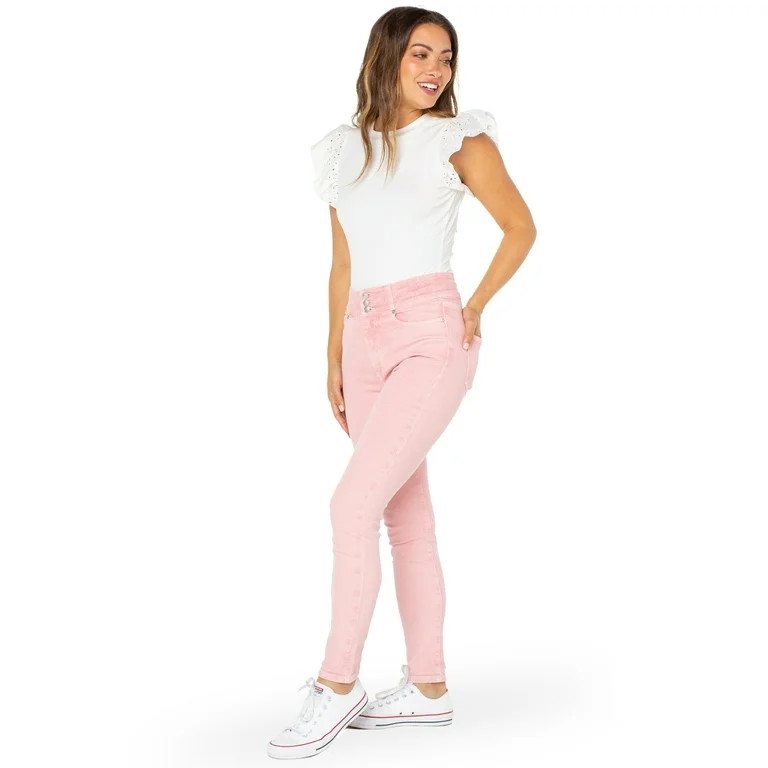 Celebrity Pink Women's Juniors High Rise Skinny, 28" Inseam, Sizes 1-21 | Walmart (US)