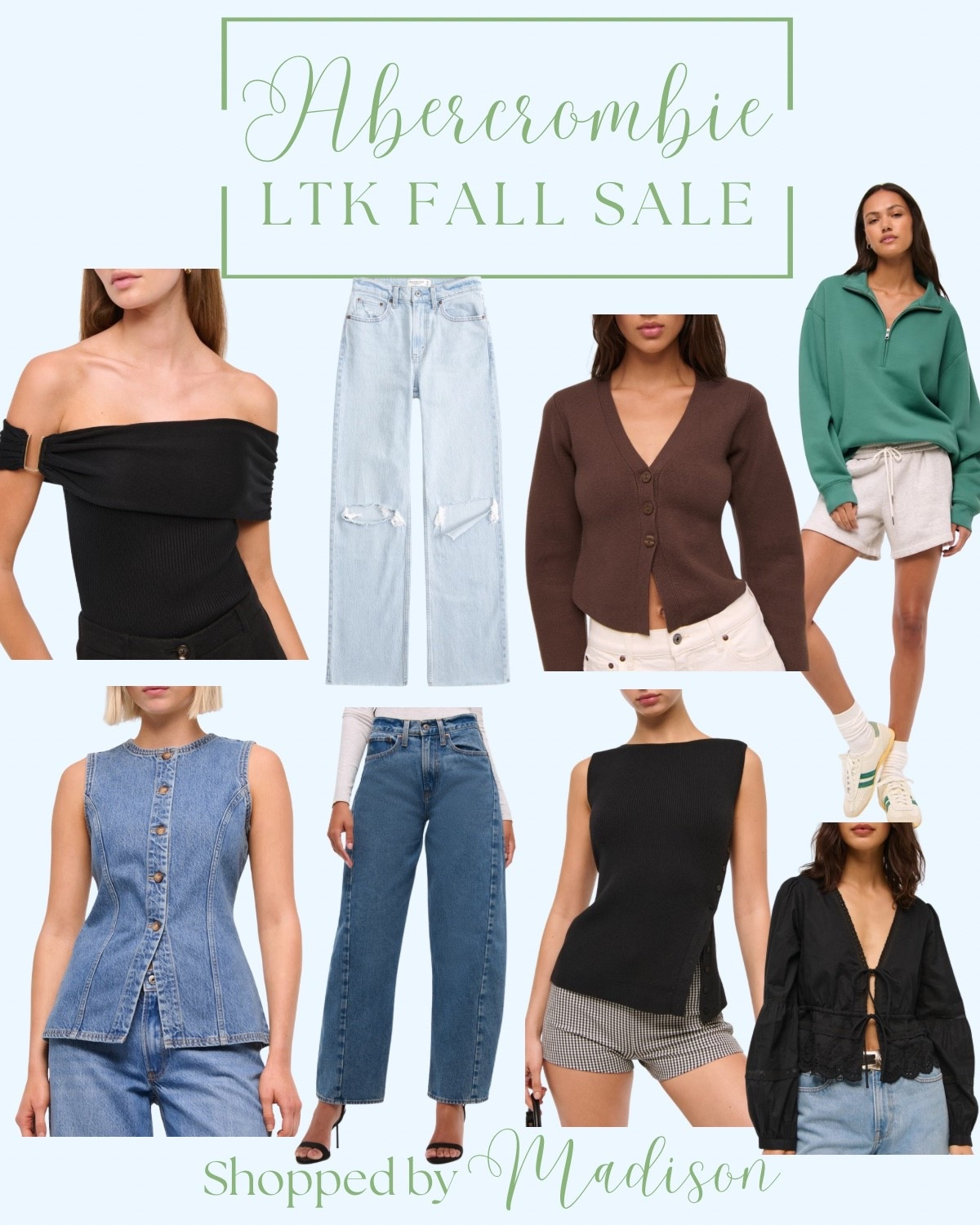 LTK FALL SALE Abercrombie favorites
Abercrombie fall style, Abercrombie finds, fall looks, fall outfits, fall denim, daily deals 

#LTKSeasonal #LTKSaleAlert #LTKFallSale