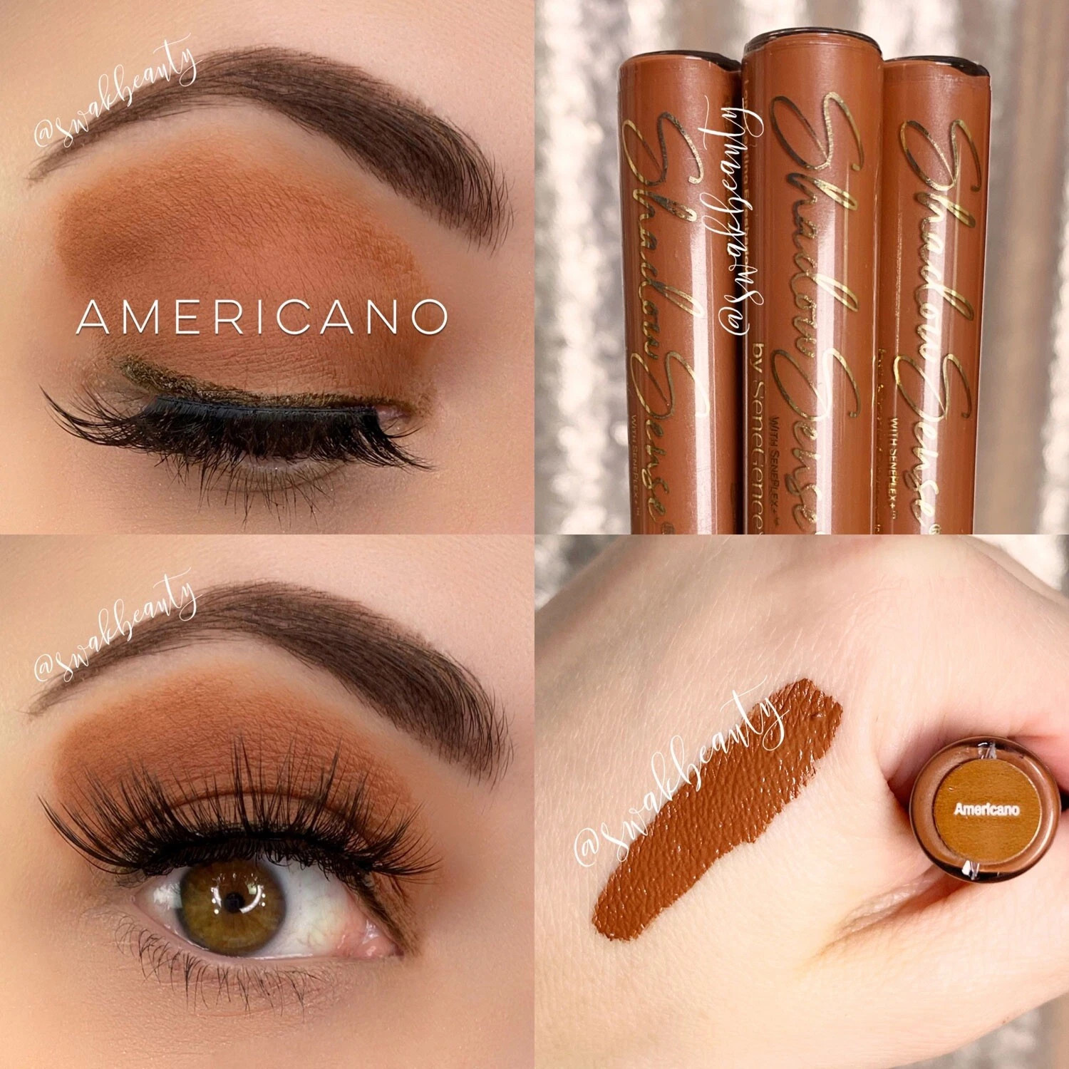 ShadowSense AMERICANO Limited Edition NEW Creme to Powder Eyeshadow By SeneGence | eBay | eBay US