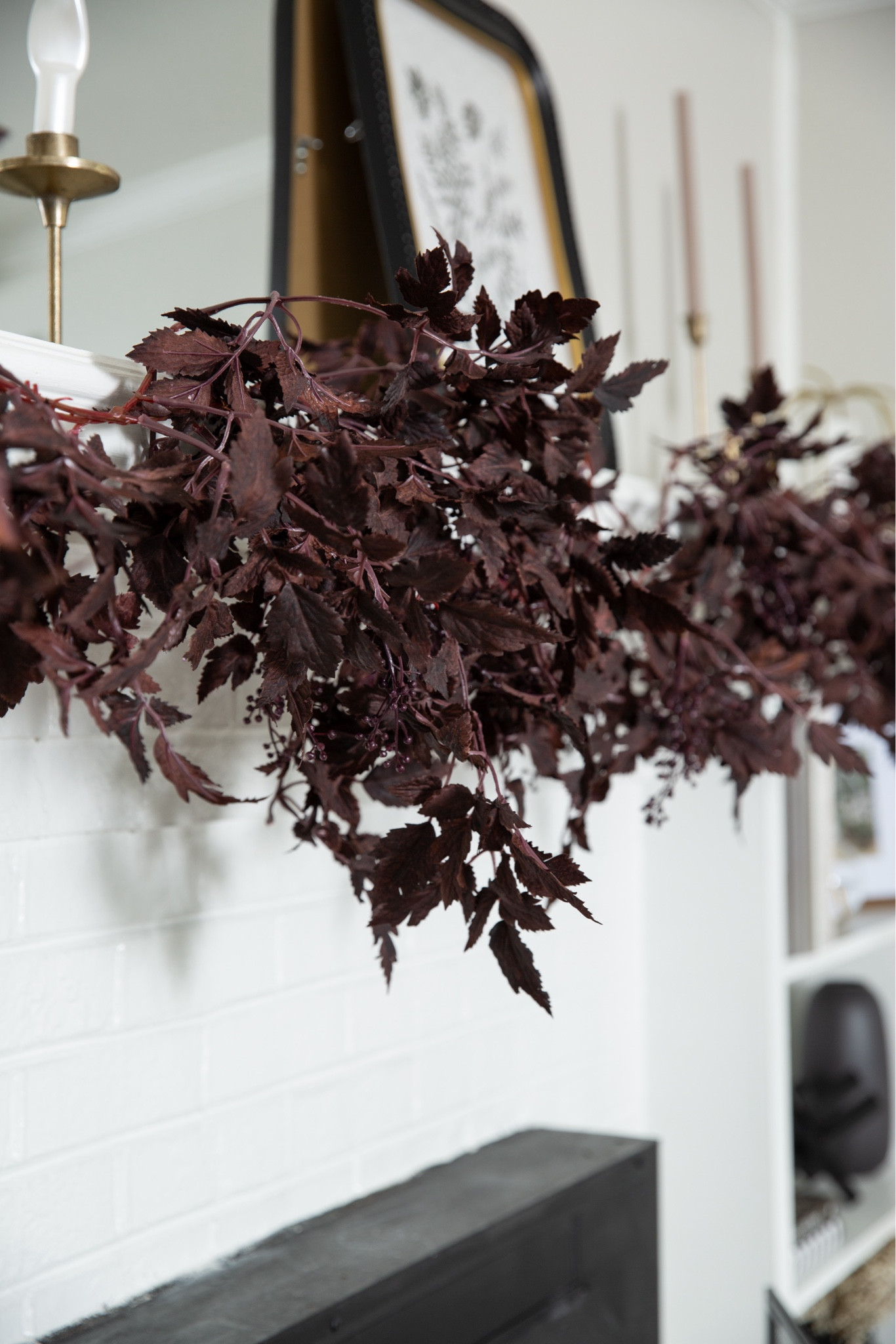 I love this Plum Cimificuga garland on my mantle #gifted 

#LTKHome #LTKStyleTip #LTKFindsUnder50