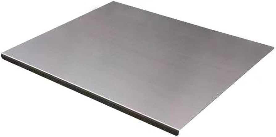Cutting Board for Kitchen, Food Grade Stainless Steel Cutting Board with Lip, Metal Chopping Boar... | Amazon (US)