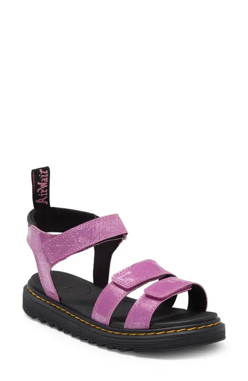 Dr. Martens Klaire Sandal in Pink Glitter at Nordstrom, Size 5Us | Nordstrom