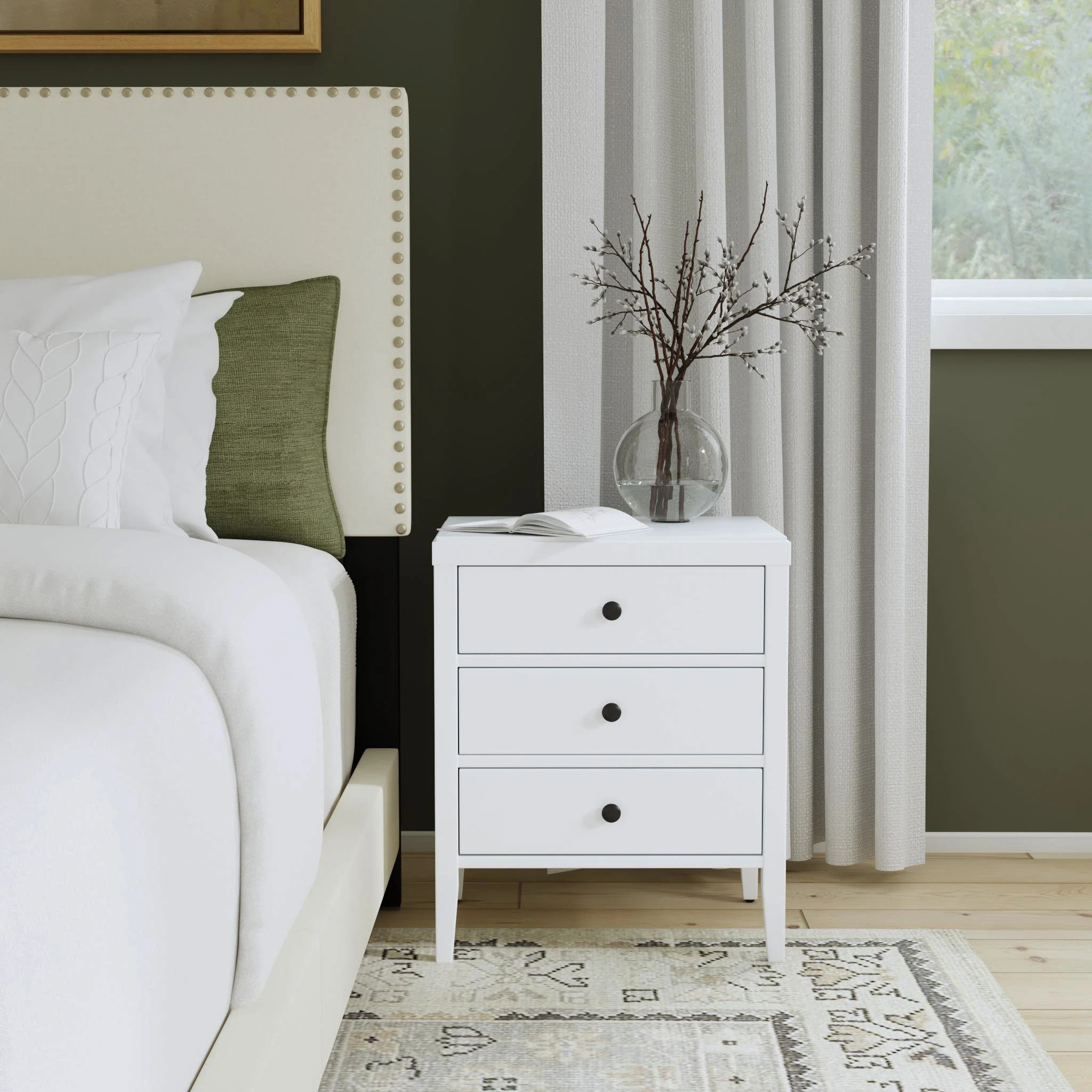 Rushville Wood Nightstand | Wayfair North America