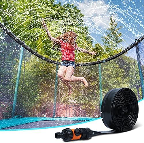 Trampoline Sprinkler for Kids - Outdoor Trampoline Water Sprinkler for Kids and Adults, Trampolin... | Amazon (US)