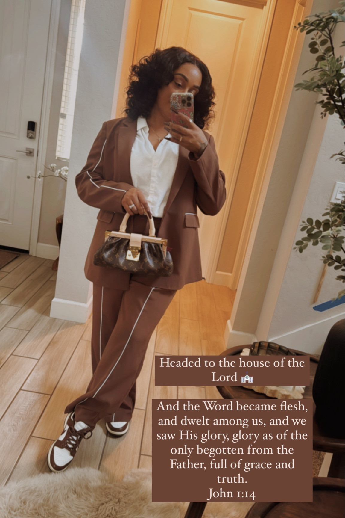 When in doubt.. suit it out! #Sunday’s Best 🤎

#LTKSeasonal #LTKStyleTip #LTKOver40