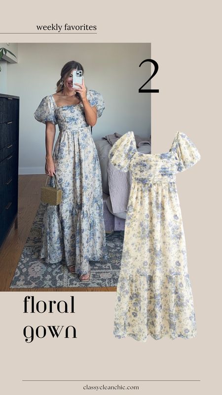 The weeks favorites! Floral wedding guest dress. Puff sleeved special occasion dress in my usual small/2
Dibs code: emerson

#LTKSeasonal #LTKParties #LTKWedding