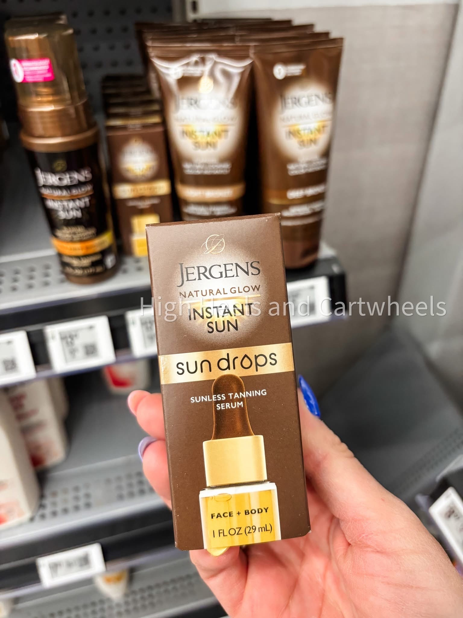 Has anyone tried these sun drops by Jergens? Curious how they work on the face! 
