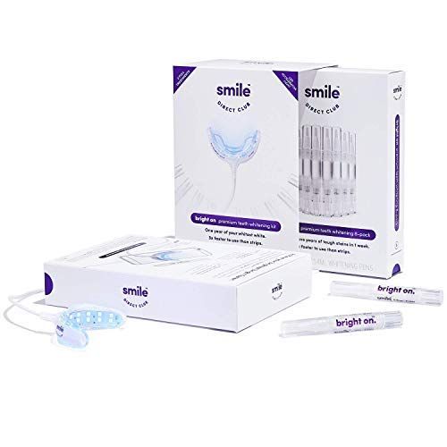 bright on Teeth Whitening Kit with 9 Premium Hydrogen Peroxide Pens and 20-LED Accelerator Light,... | Amazon (US)