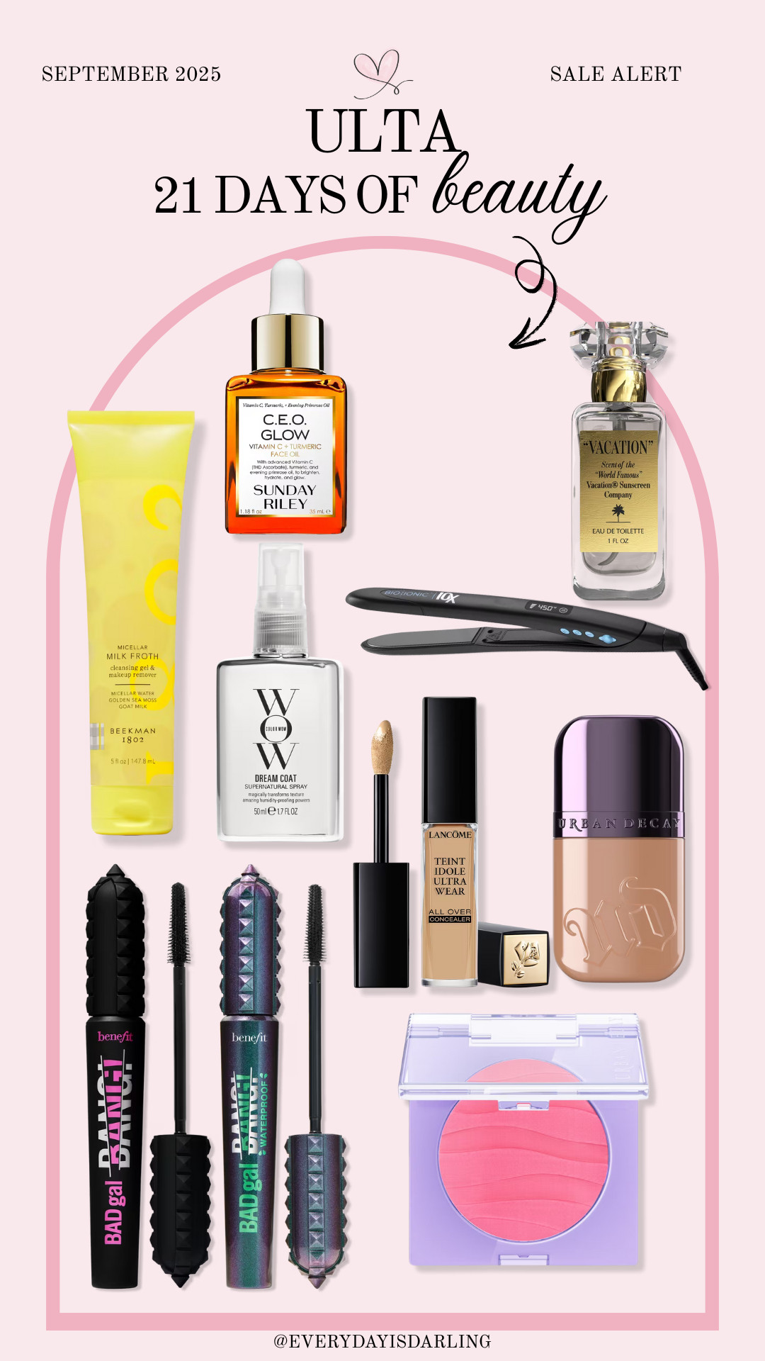 Ulta 21 days of beauty daily deals! 

 #LTKSaleAlert #LTKBeauty