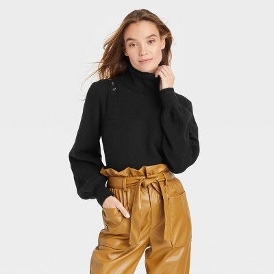 Women's Turtleneck Pullover Sweater - Who What Wear™ | Target