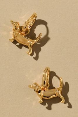 Icon Charm Huggie Hoop Earrings | Anthropologie (US)