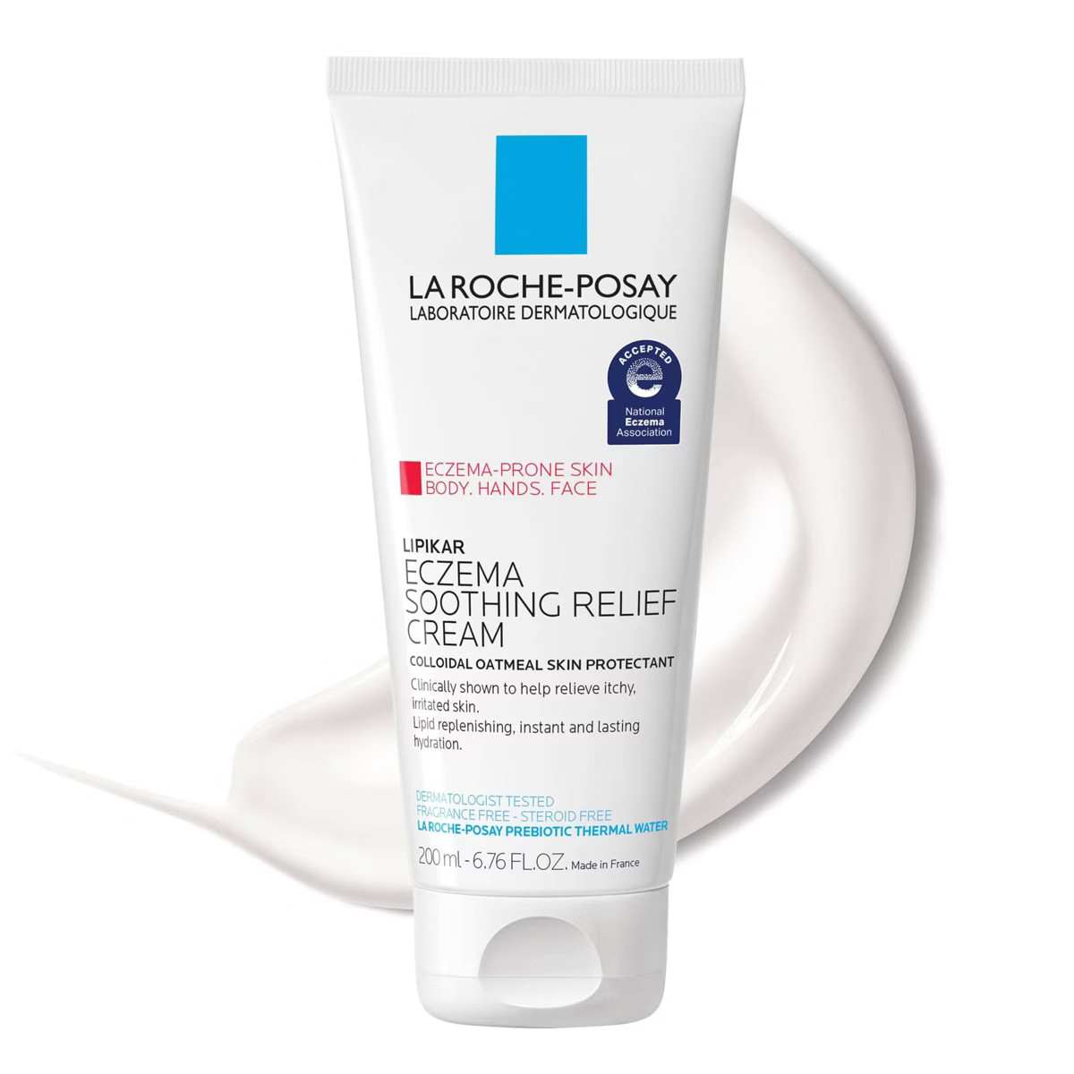 La Roche Posay Lipikar Eczema Soothing Relief Body & Face Cream Unscented - 6.76 fl oz | Target