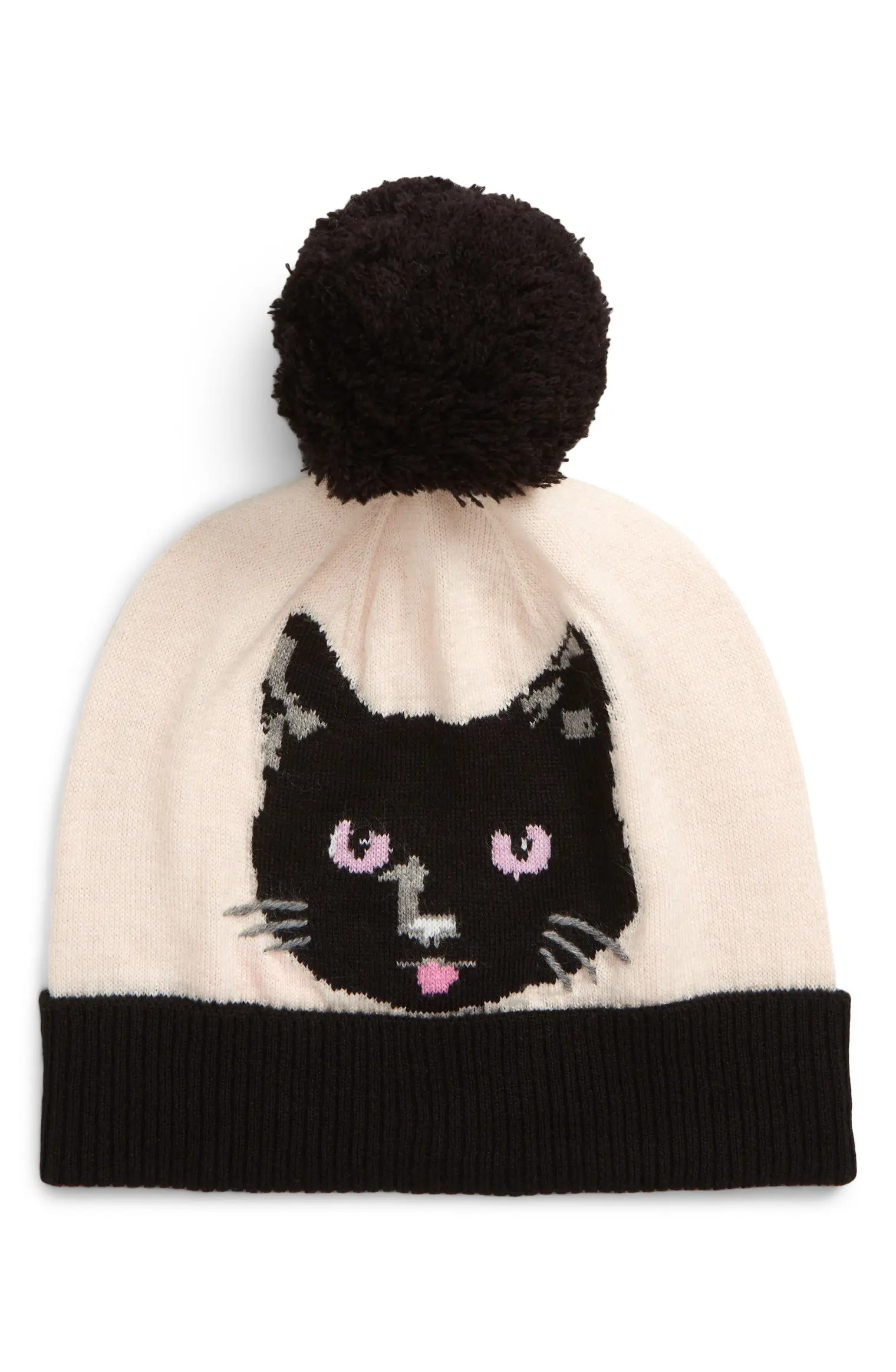 cat noir intarsia beanie | Nordstrom