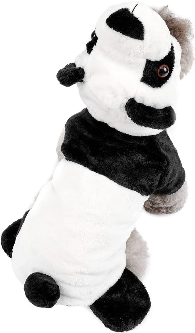 Mogoko Panda Dog Costumes, Pet Halloween Cosplay Hoodies, Adorable Cat Panda Costume,Animal Fleec... | Amazon (US)