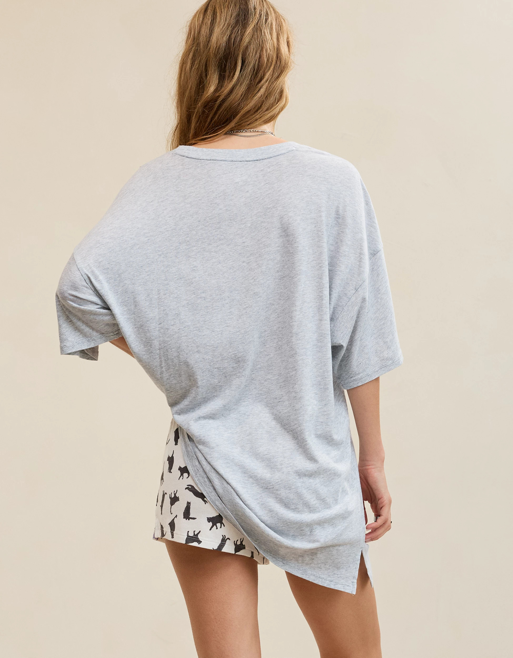 OVERSLEPT by Aerie Sleep Happens Night Tee | Aerie