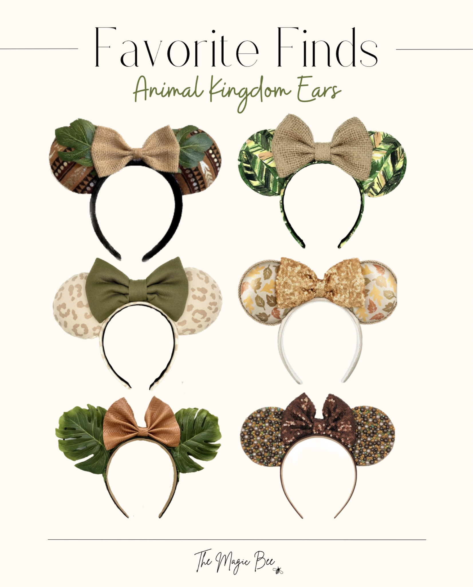 Looking for the perfect set of ears to complete your Animal Kingdom look? Well I’ve already done the work! Here are my TOP PICK Mickey Ear finds! Which is you favorite set of feisty fierce ears?

#LTKfindsunder50 #LTKstyletip #LTKtravel