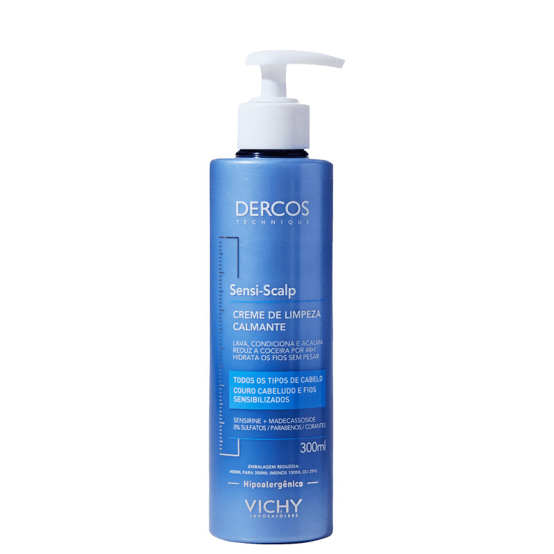 Vichy Dercos
        
            
                 - Creme de Limpeza 300ml | Beleza Na Web (BR)