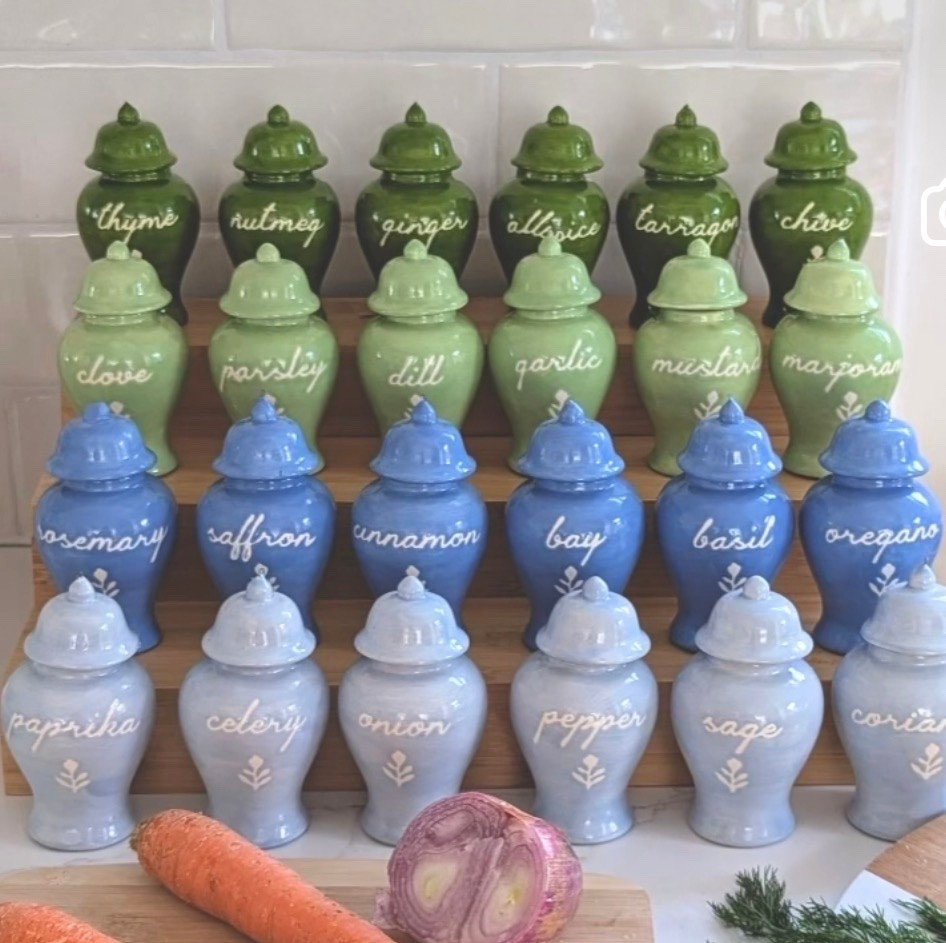 This new mini ginger jar Spice set is the prettiest thing I’ve seen in a bit! I need these for my kitchen. 🧂

#LTKMothersDay #LTKdayinmylife #LTKHome