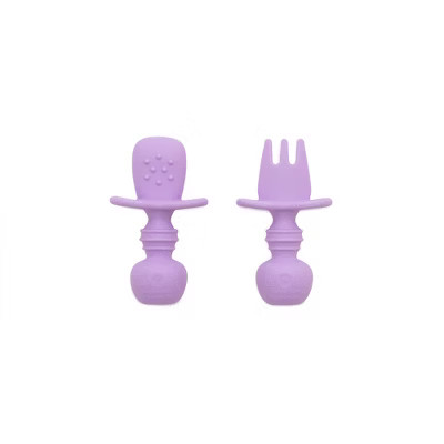 Bumkins Silicone Chewtensils - Lavender | Target