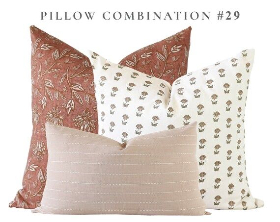 Designer Pillow Set Pillow Combination Set Hmong Pillow - Etsy | Etsy (US)