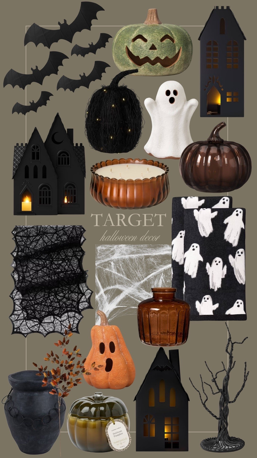 Halloween decor from Target 🎃 How spooky are these Target finds?! 🍂🤎

#LTKHome #LTKSeasonal