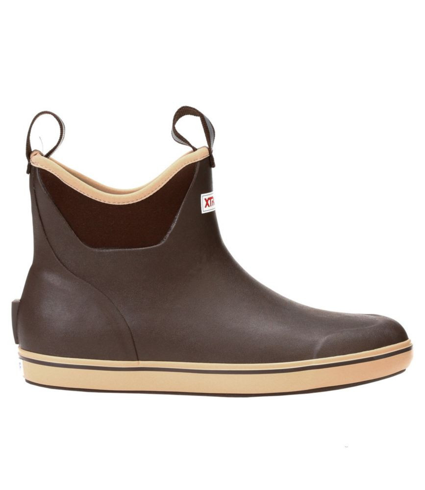 Women's Xtratuf Deck Boot, 6" Brown 9 M, Rubber | L.L. Bean