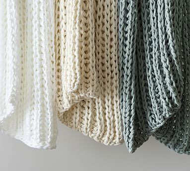 Colossal Ribbed Throw | Pottery Barn (US)