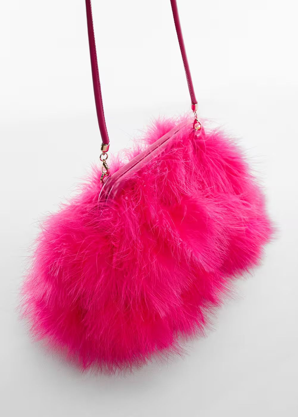 Feathers bag -  Women | Mango USA | MANGO (US)