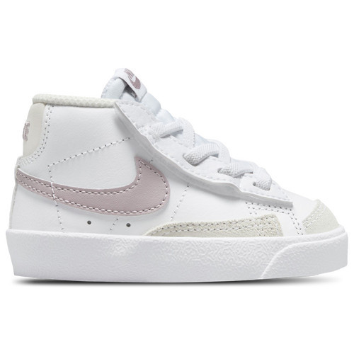 Nike Boys Nike Blazer Mid '77 - Boys' Toddler Basketball Shoes White/Phantom/Light Violet Ore Size 9.0 | Champs Sports