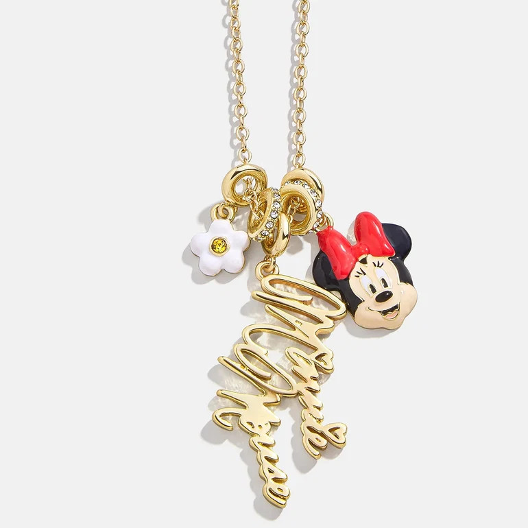 Disney Minnie Mouse Cluster Charm Necklace - Minnie Mouse | BaubleBar