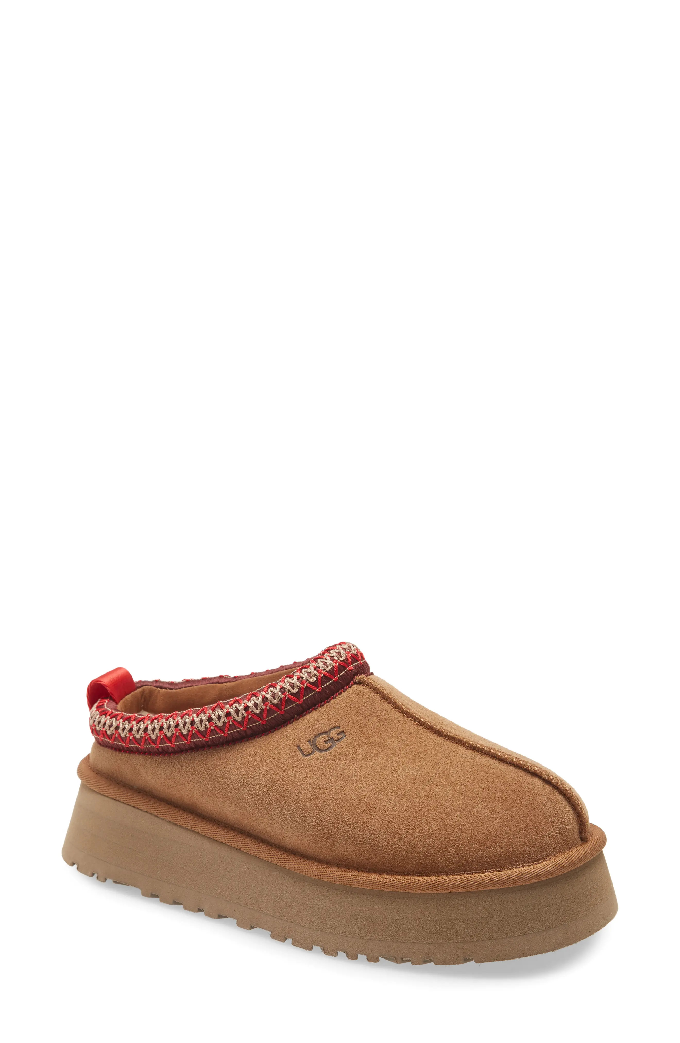 UGG(R) Tazz Mule in Chestnut at Nordstrom, Size 10 | Nordstrom