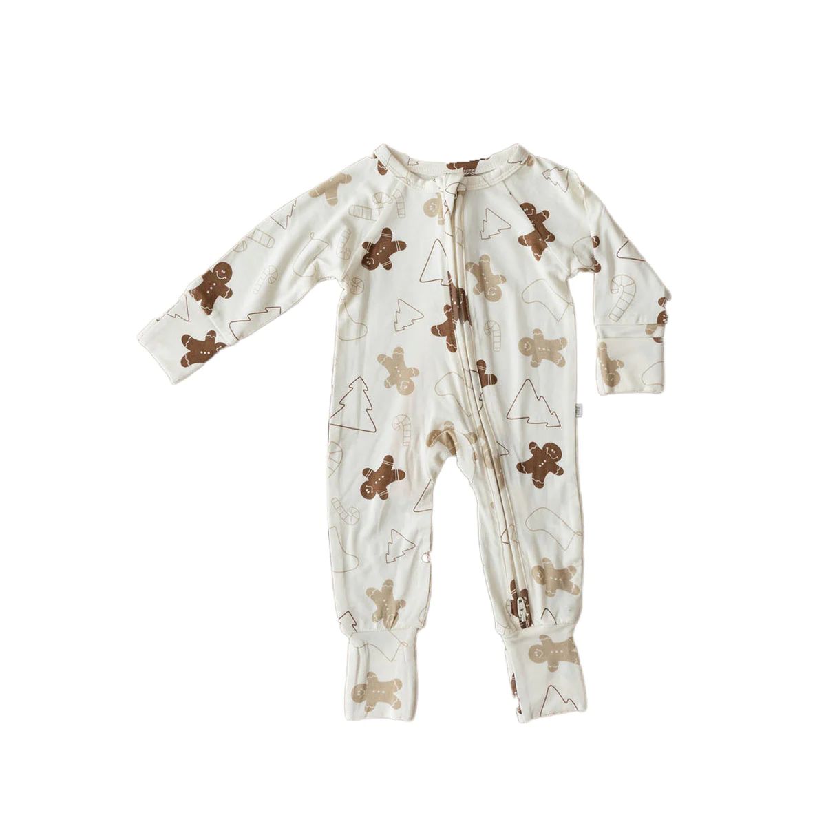 Gingerbread | Bamboo Zip Romper | Brixton Phoenix