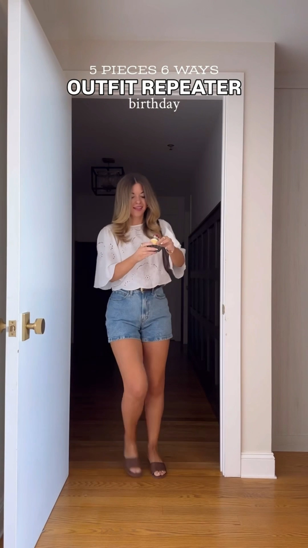 Abercrombie denim dad shorts and khaki pleated shorts styled multiple ways for spring and summer. 

Wearing my usual small tops. 
25 in shorts. 

Casual everyday
Denim shorts
Summer looks
Pleated shorts
Workwear
Brunch
Shopping
Sight seeing
Vacation 




#LTKTravel #LTKFestival #LTKgrwm