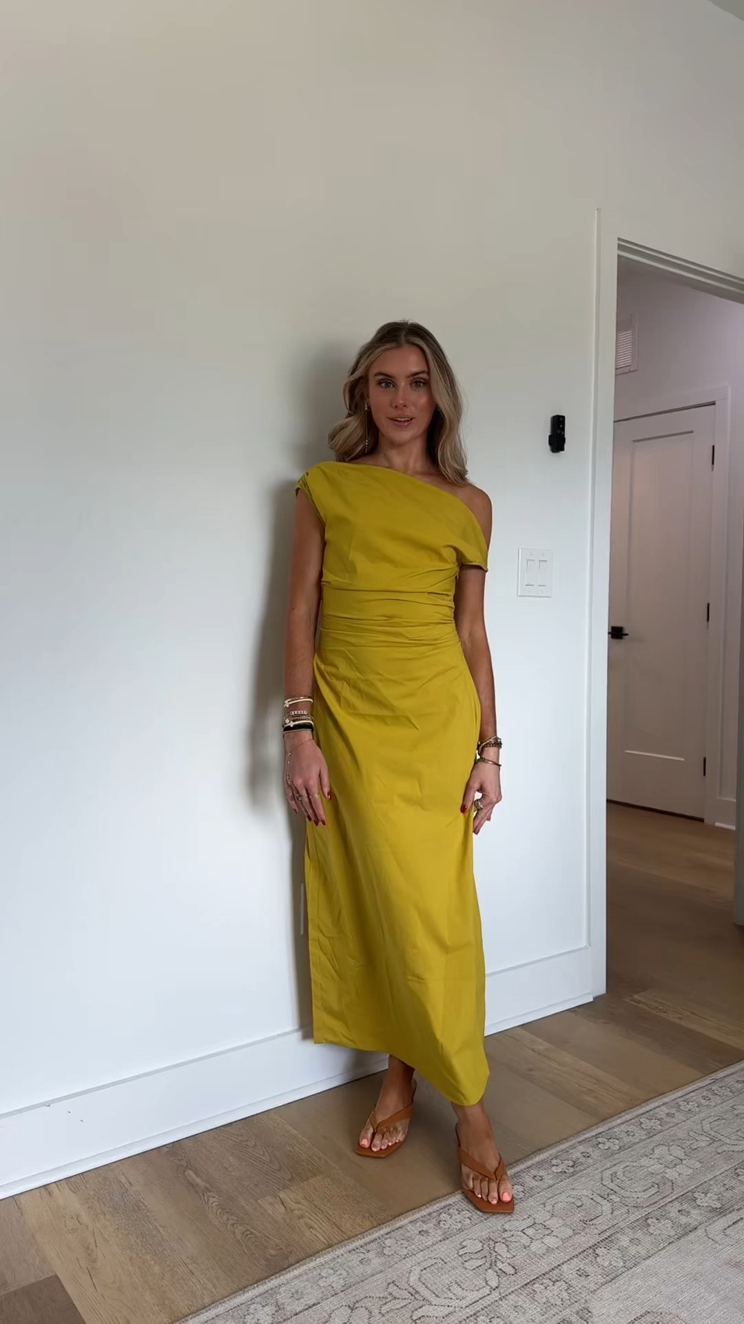 the chartreuse color is stunning I love the one shoulder and ruched detail this is going to be a go to dress I could make it wedding guest dress or more casual for date night too 🤗 5’4/xs in my LTK. 

#express #expresshaul #chartreusedress #summerdress #dressesforwomen @Express

#LTKootd #LTKWedding #LTKSaleAlert