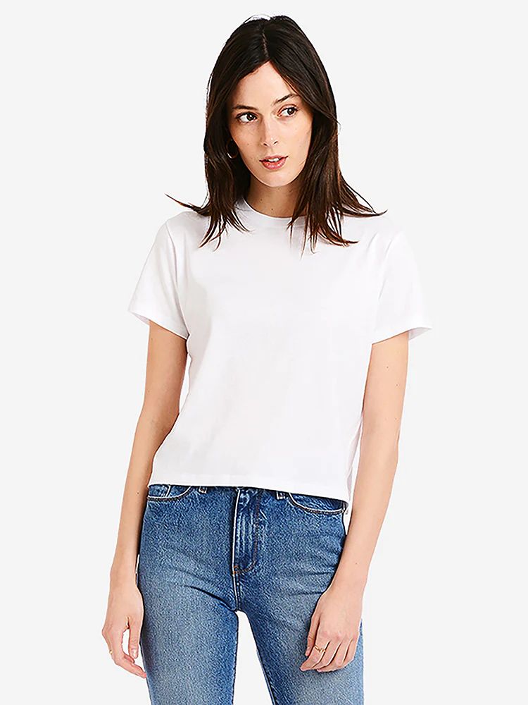 Boxy Semi-Crop Noble | Mott & Bow