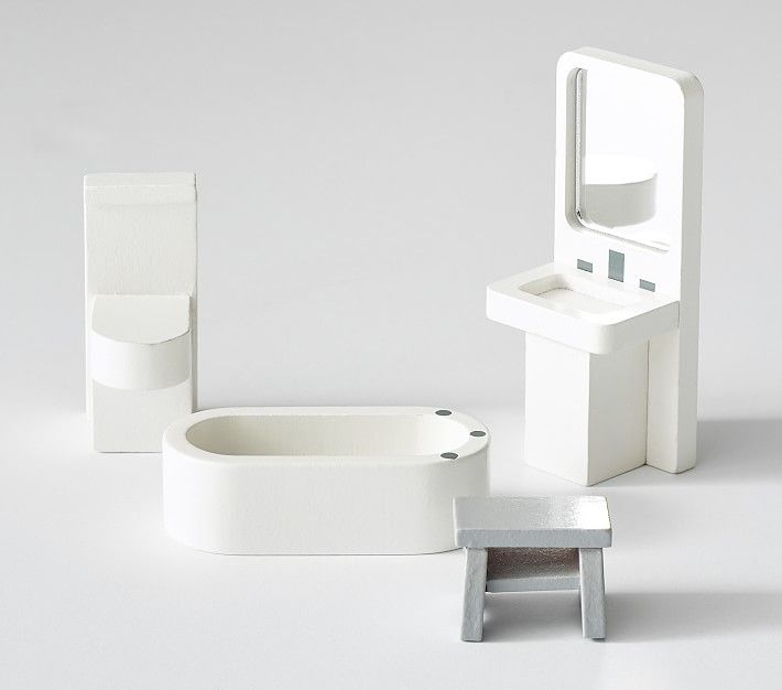 Dollhouse Bathroom Accessory Set | Pottery Barn Kids